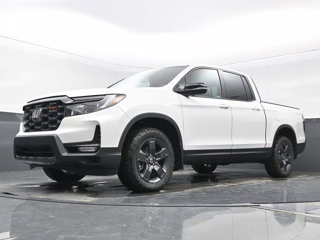 2026 Platinum White Pearl Honda Ridgeline TrailSport AWD Truck