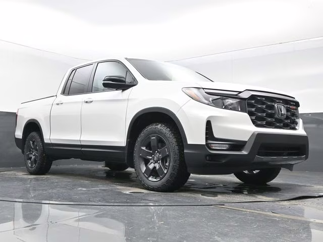 2026 Platinum White Pearl Honda Ridgeline TrailSport AWD Truck