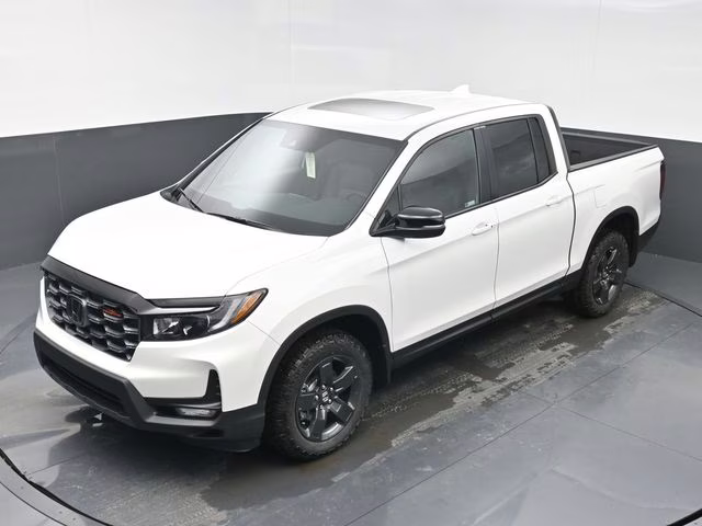 2026 Platinum White Pearl Honda Ridgeline TrailSport AWD Truck