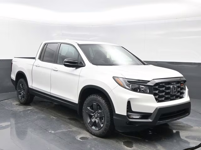 2026 Platinum White Pearl Honda Ridgeline TrailSport AWD Truck