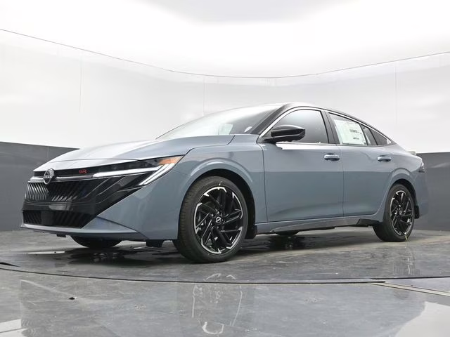 2026 Atlantic Gray/Super Black Nissan Sentra SR FWD Sedan