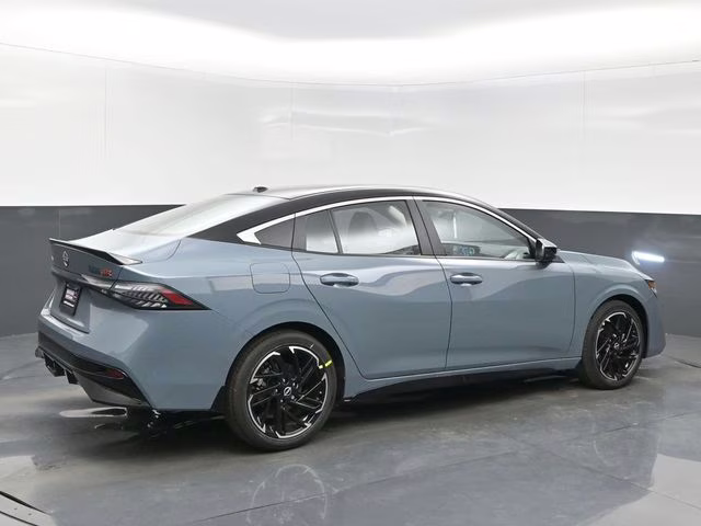 2026 Atlantic Gray/Super Black Nissan Sentra SR FWD Sedan