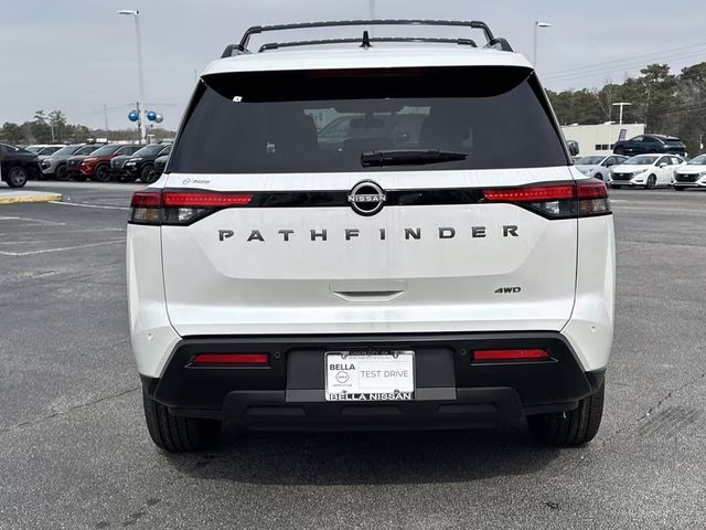 2026 Everest White Pearl Tricoat Nissan Pathfinder SV 4X4 SUV