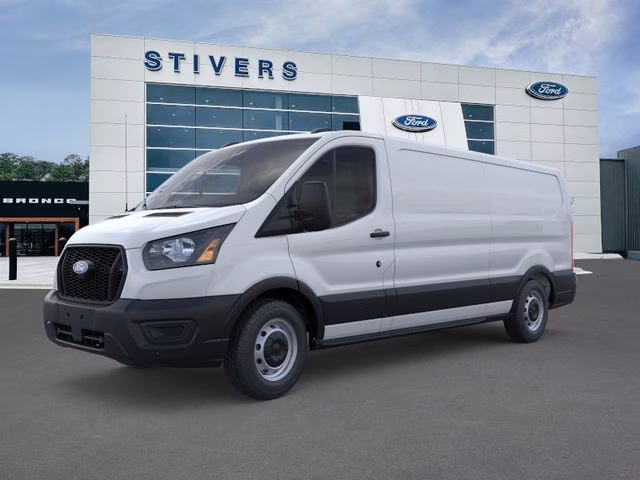 2026 Oxford White Ford Transit Cargo Van Base RWD Van