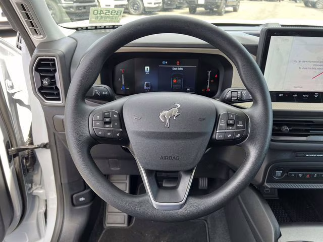 2026 White Metallic Ford Bronco Sport Big Bend 4X4 SUV