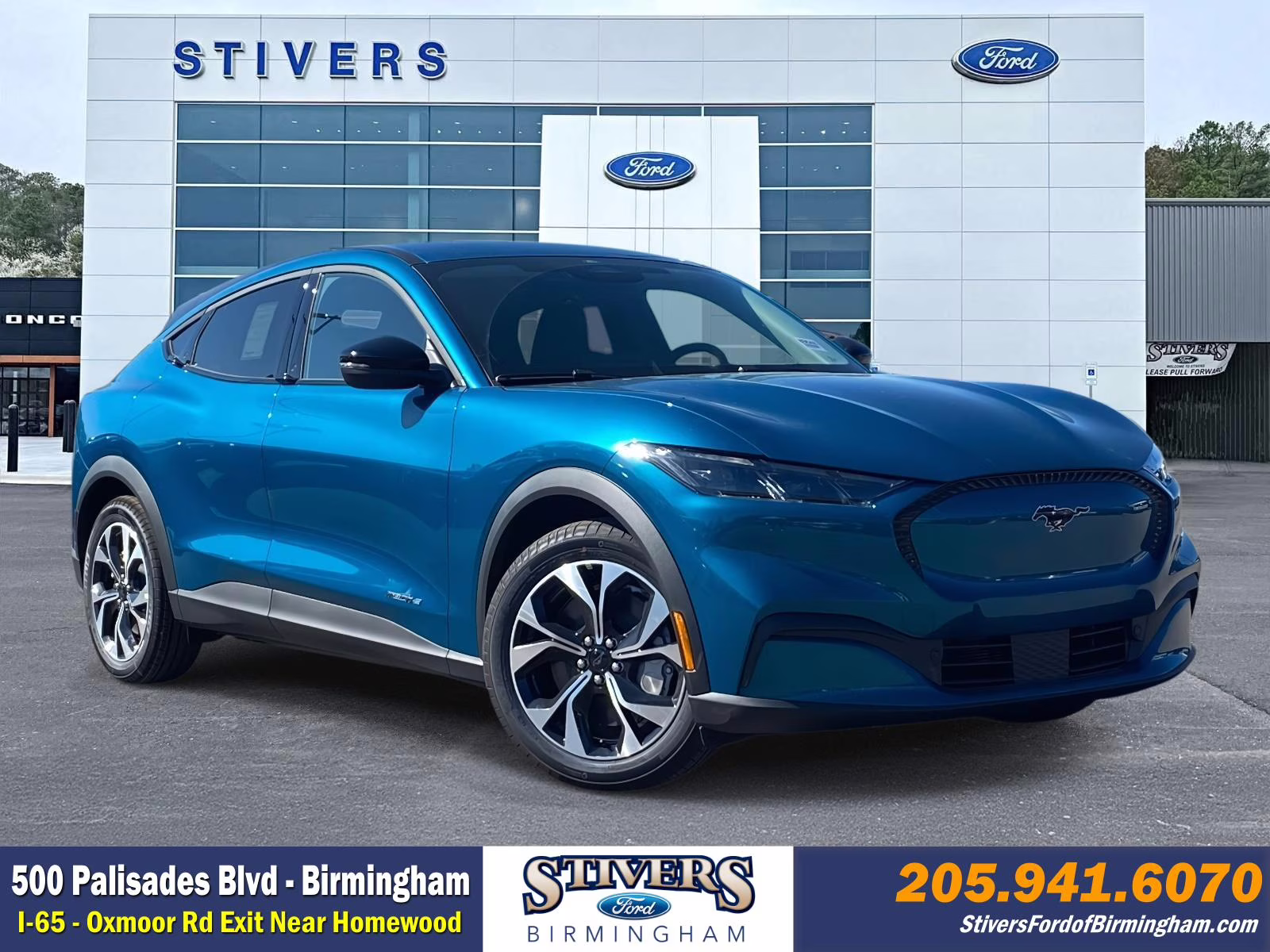 2026 Adriatic Blue Ford Mustang Mach-E Select RWD SUV