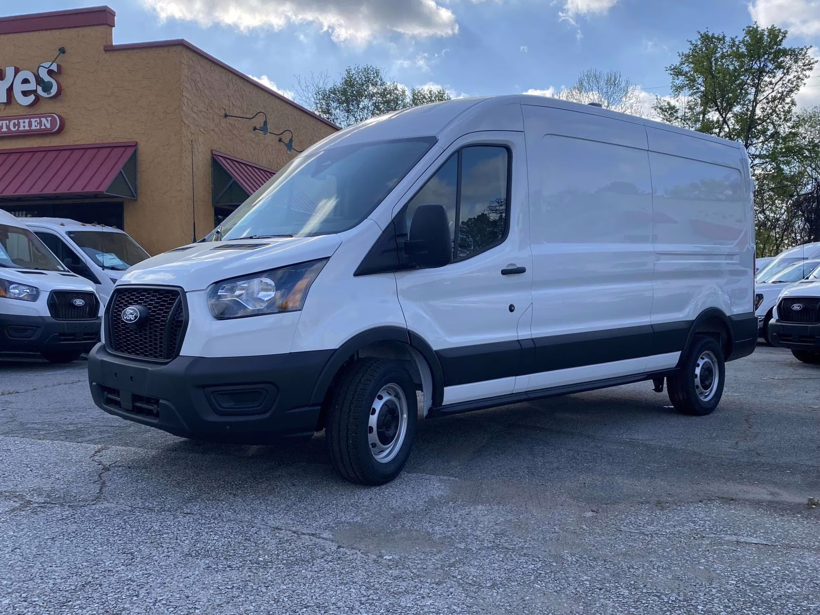 2026 Oxford White Ford Transit-250 Base RWD Van