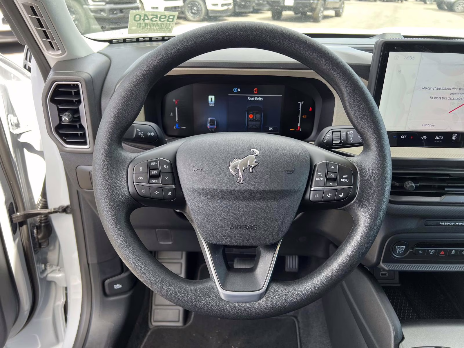 2026 White Metallic Ford Bronco Sport Big Bend 4X4 SUV