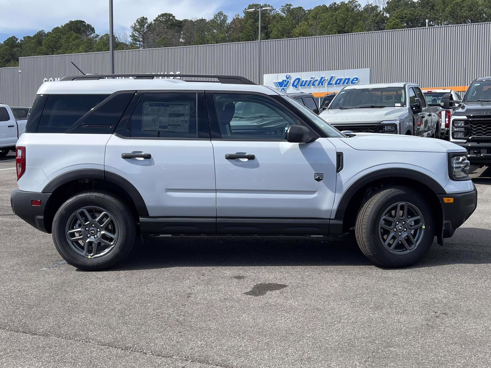 2026 White Metallic Ford Bronco Sport Big Bend 4X4 SUV