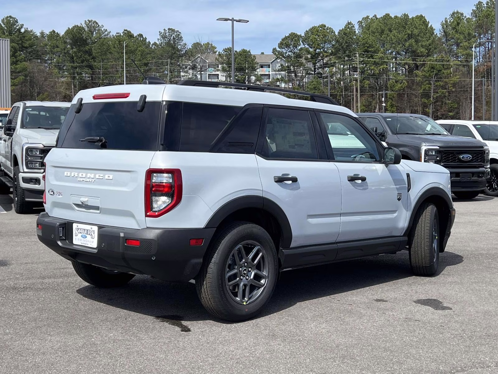 2026 White Metallic Ford Bronco Sport Big Bend 4X4 SUV