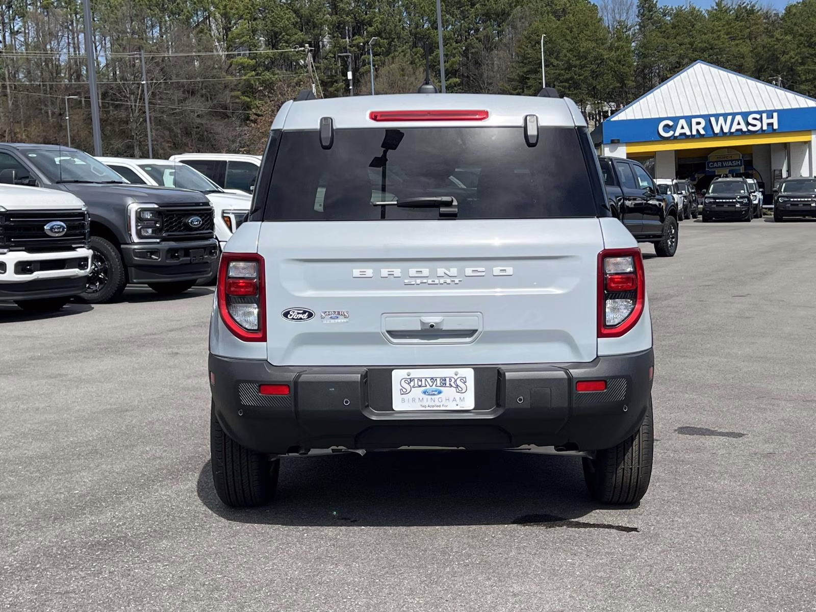 2026 White Metallic Ford Bronco Sport Big Bend 4X4 SUV
