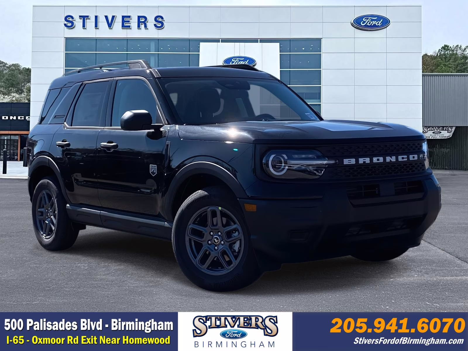 2026 Shadow Black Ford Bronco Sport Big Bend 4X4 SUV
