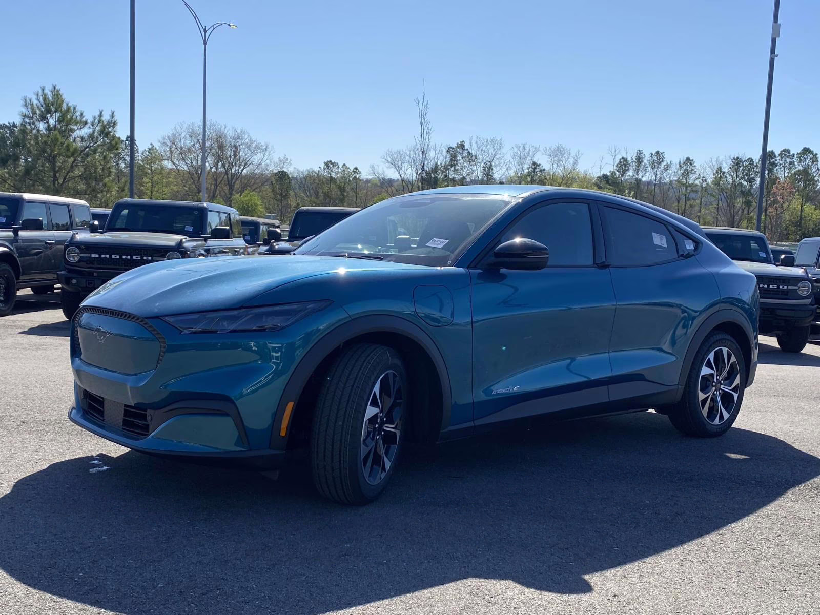 2026 Adriatic Blue Ford Mustang Mach-E Select RWD SUV