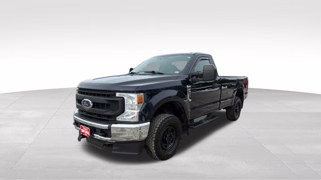 2021 Blue Metallic Ford Super Duty F-350 SRW XL 4X4 Truck