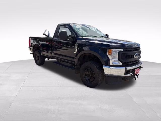 2021 Blue Metallic Ford Super Duty F-350 SRW XL 4X4 Truck