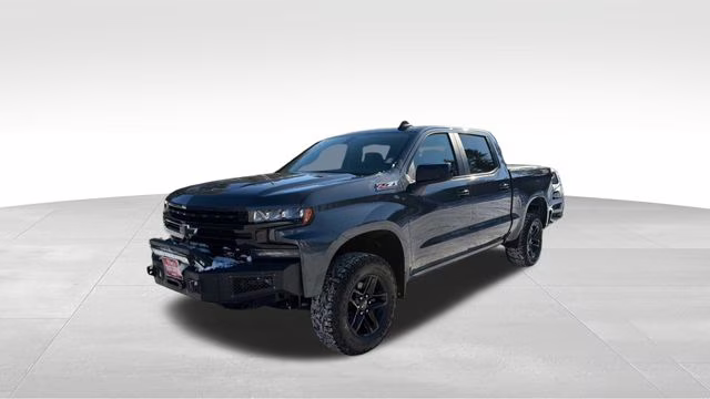 2020 Shadow Gray Metallic Chevrolet Silverado 1500 LT Trail Boss 4X4 Truck