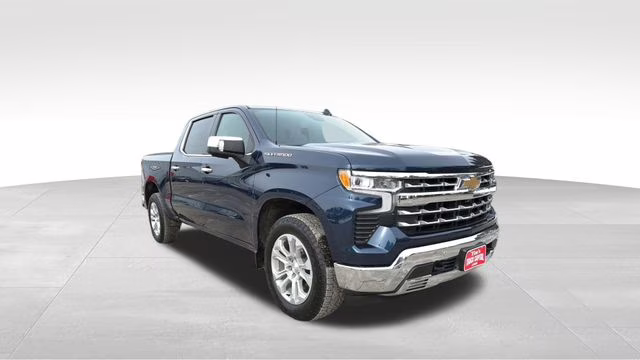 2023 Northsky Blue Metallic Chevrolet Silverado 1500 LTZ 4X4 Truck
