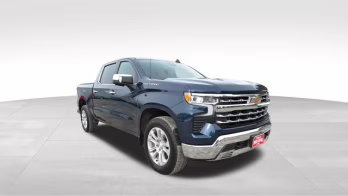 2023 Northsky Blue Metallic Chevrolet Silverado 1500 LTZ 4X4 Truck