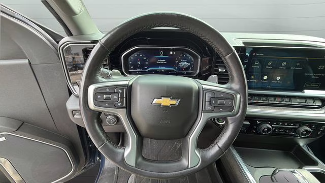2023 Northsky Blue Metallic Chevrolet Silverado 1500 LTZ 4X4 Truck