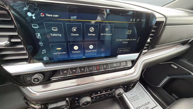 2023 Northsky Blue Metallic Chevrolet Silverado 1500 LTZ 4X4 Truck