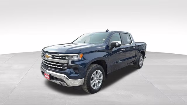 2023 Northsky Blue Metallic Chevrolet Silverado 1500 LTZ 4X4 Truck