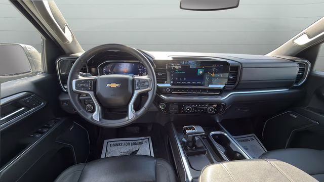 2024 Summit White Chevrolet Silverado 1500 LTZ 4X4 Truck