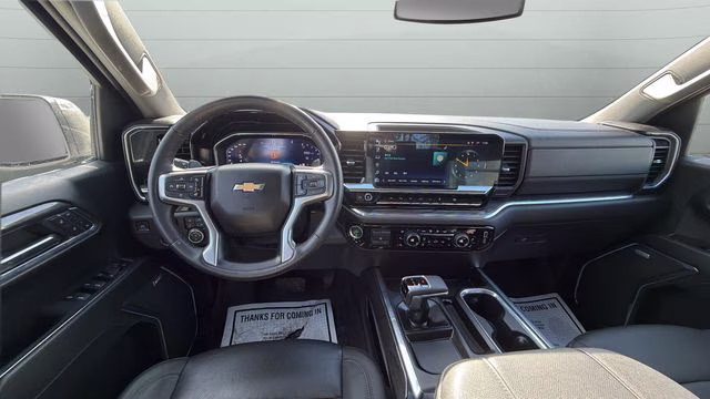 2024 Summit White Chevrolet Silverado 1500 LTZ 4X4 Truck