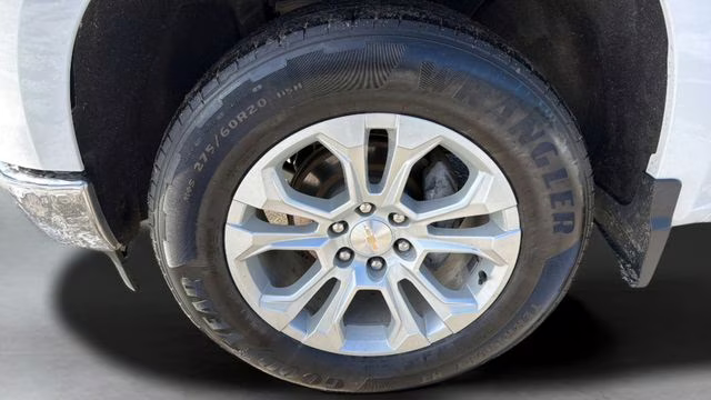 2024 Summit White Chevrolet Silverado 1500 LTZ 4X4 Truck