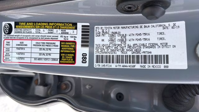 2019 Cement Toyota Tacoma SR5 4X4 Truck