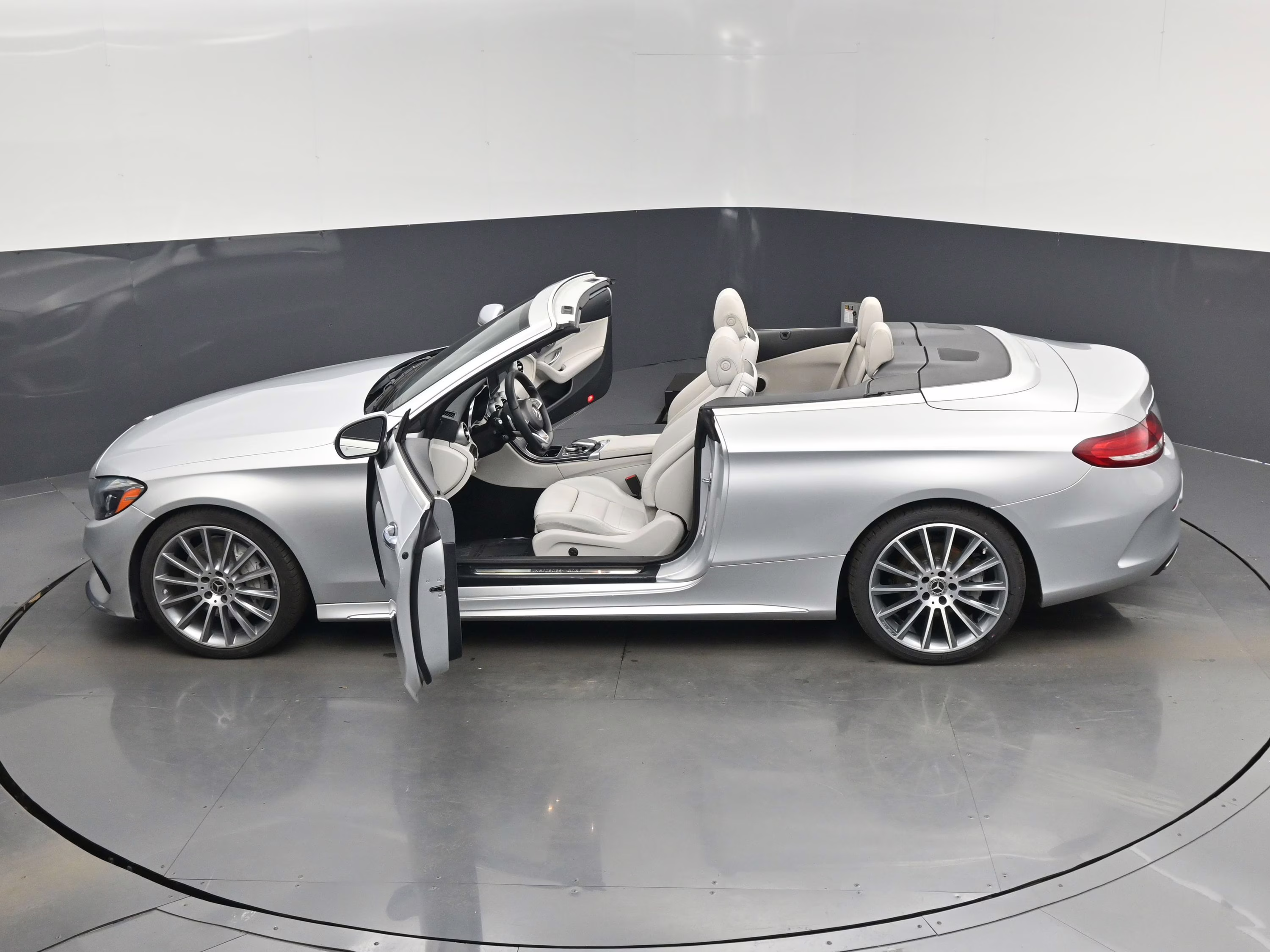 2018 Silver Mercedes-Benz C-Class C 300 RWD Convertible