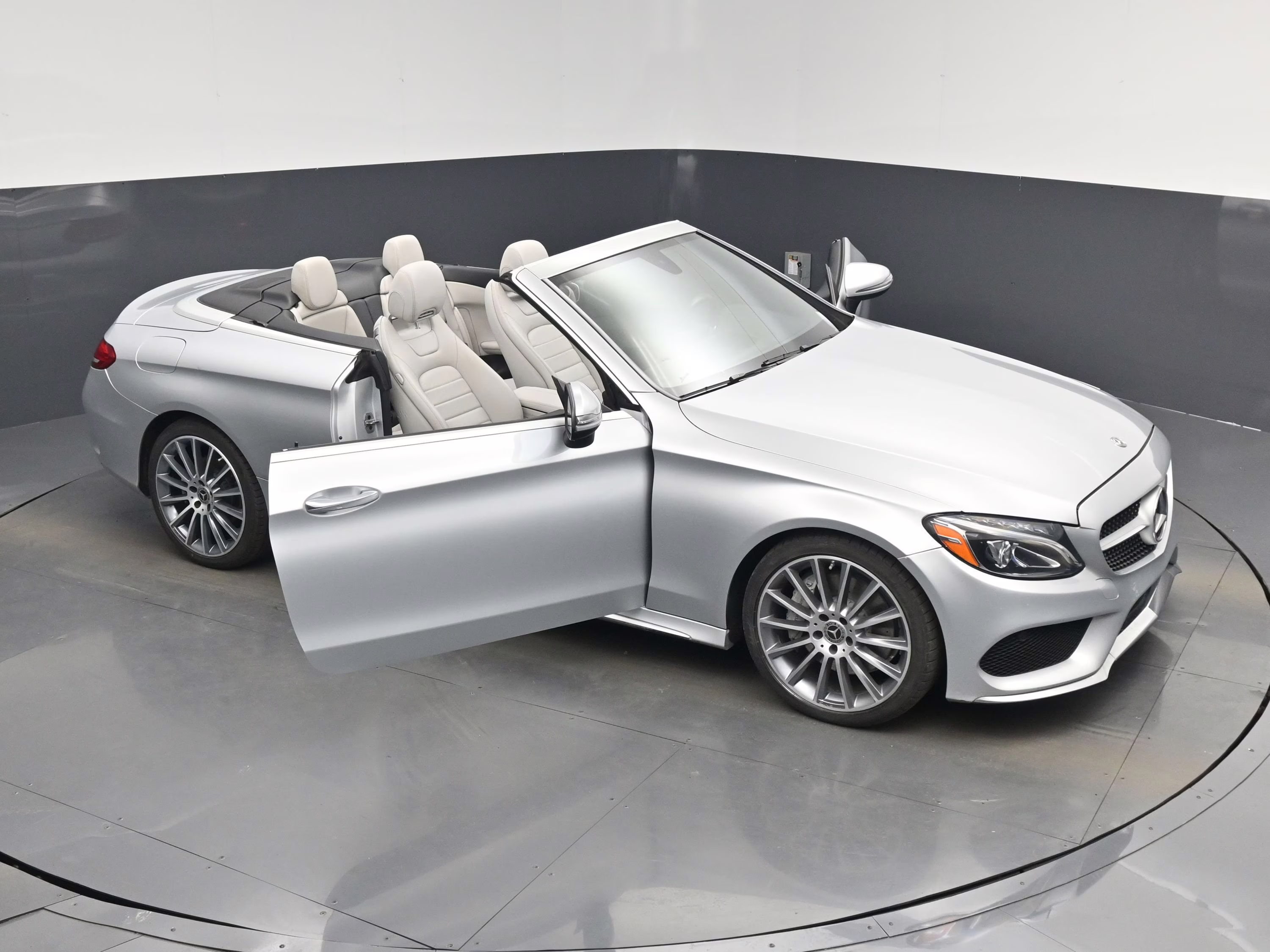 2018 Silver Mercedes-Benz C-Class C 300 RWD Convertible