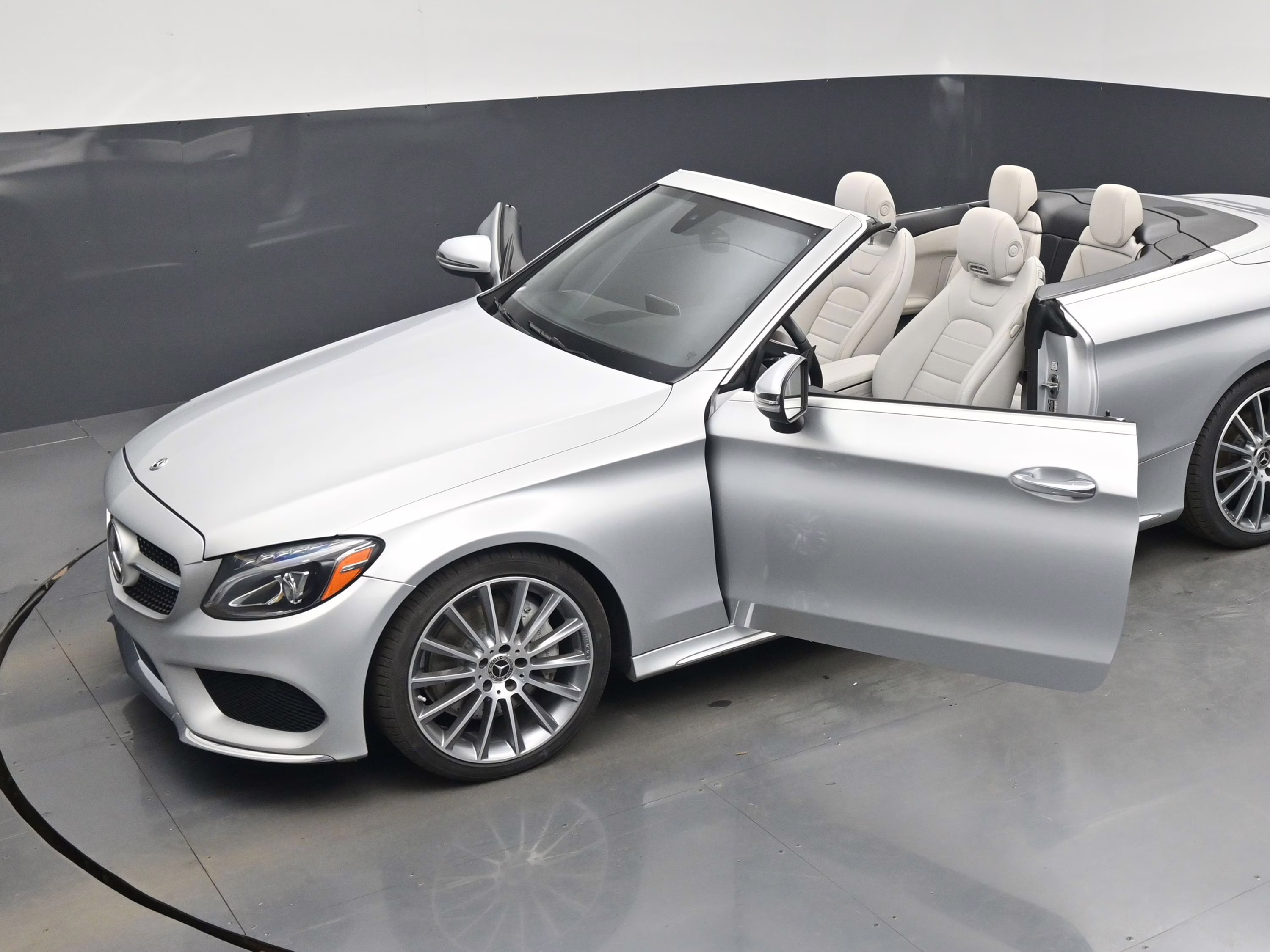 2018 Silver Mercedes-Benz C-Class C 300 RWD Convertible