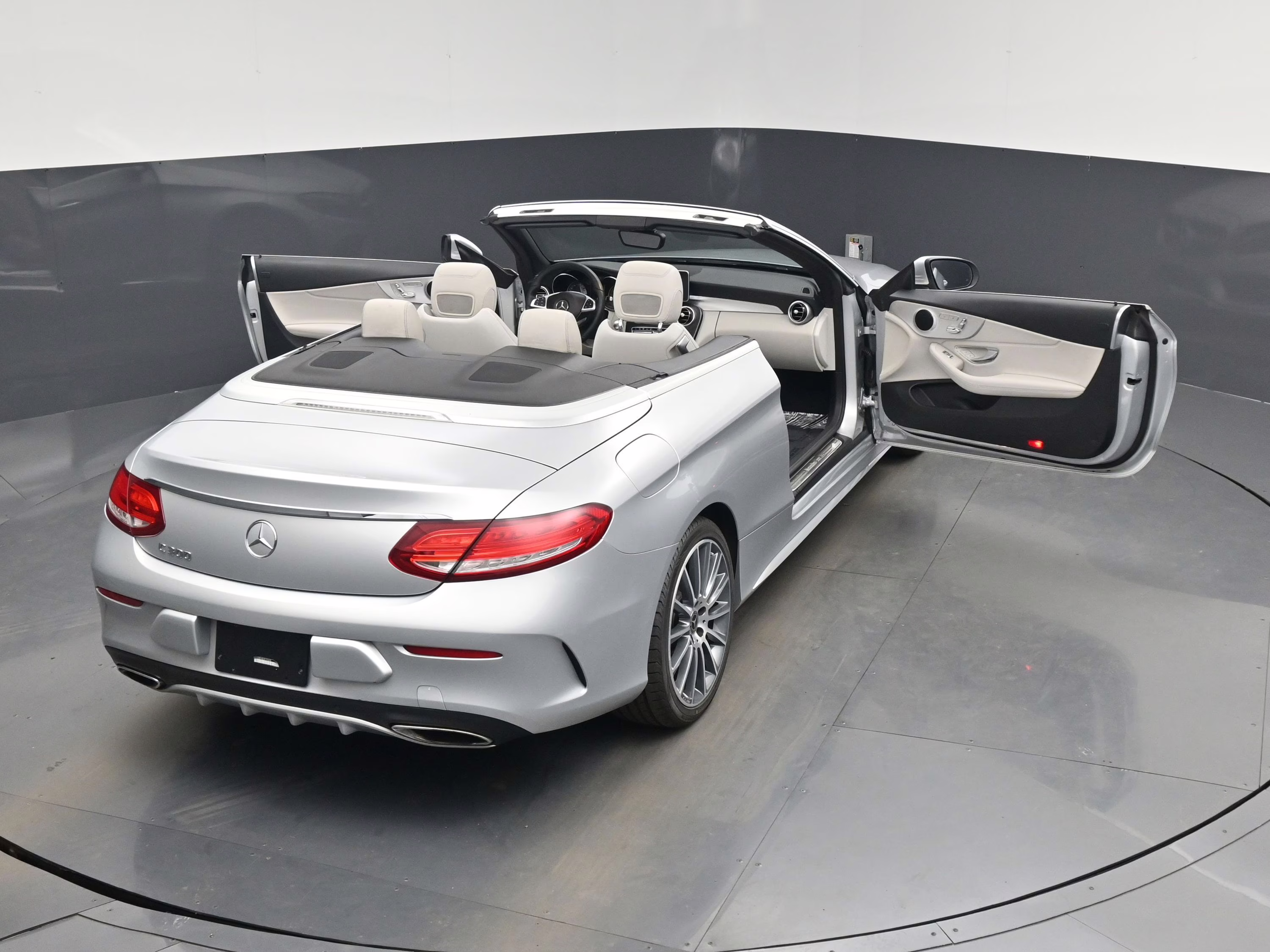 2018 Silver Mercedes-Benz C-Class C 300 RWD Convertible