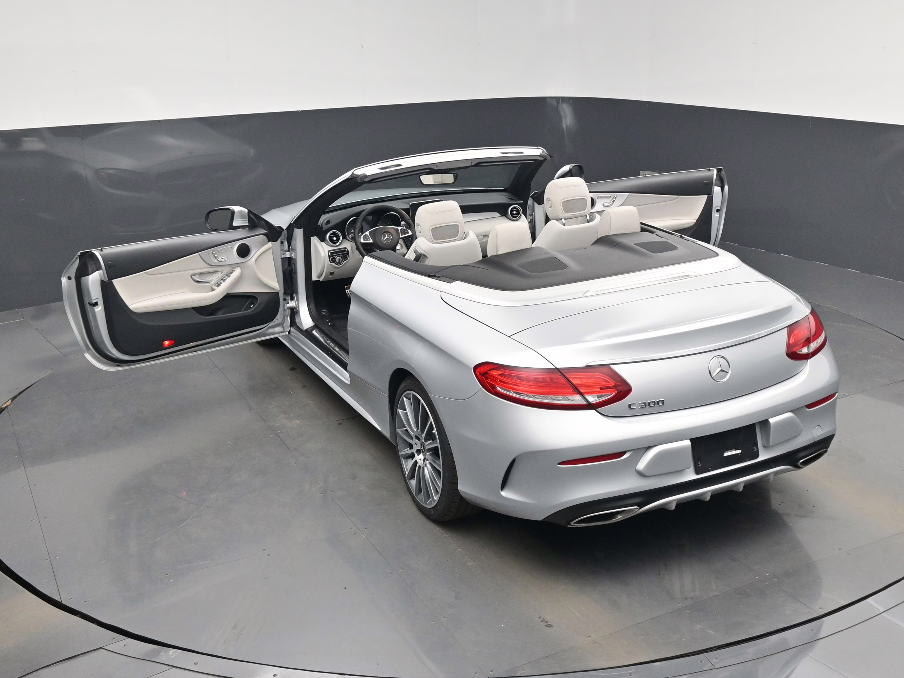 2018 Silver Mercedes-Benz C-Class C 300 RWD Convertible