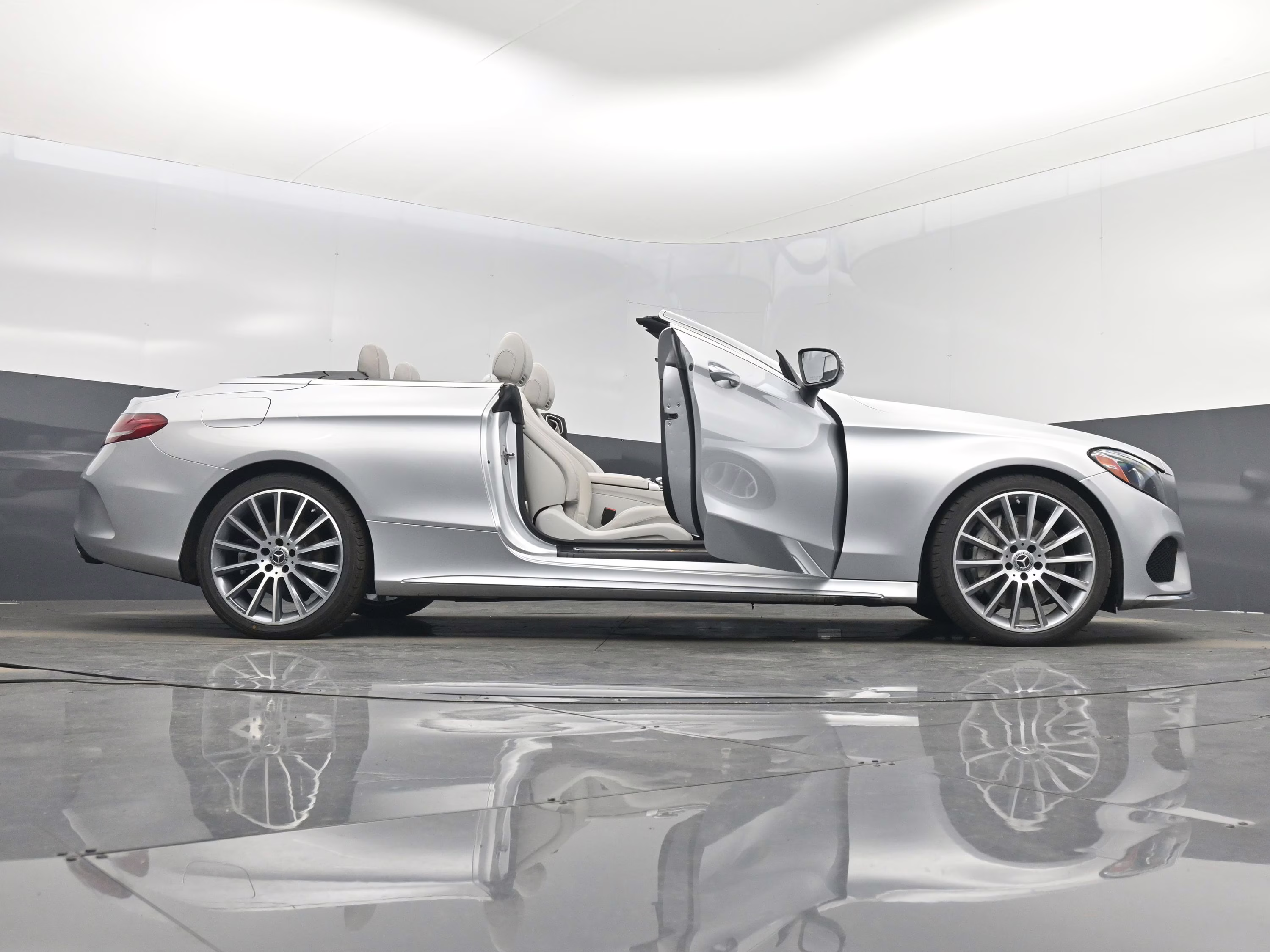 2018 Silver Mercedes-Benz C-Class C 300 RWD Convertible