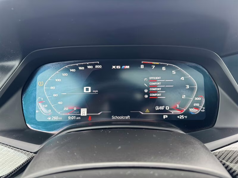 2023 Black Sapphire Metallic BMW X6 M AWD SUV