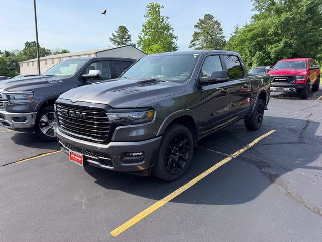 2025 Granite Crystal Metallic Clearcoat Ram 1500 Laramie 4X4 Truck