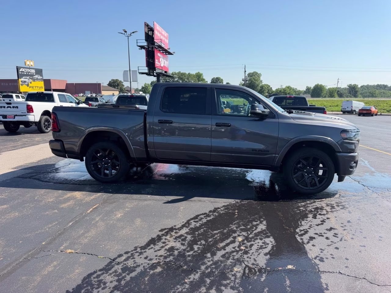 2025 Granite Crystal Metallic Clearcoat Ram 1500 Laramie 4X4 Truck