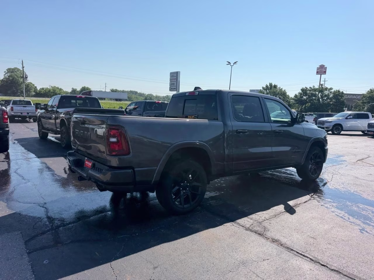 2025 Granite Crystal Metallic Clearcoat Ram 1500 Laramie 4X4 Truck