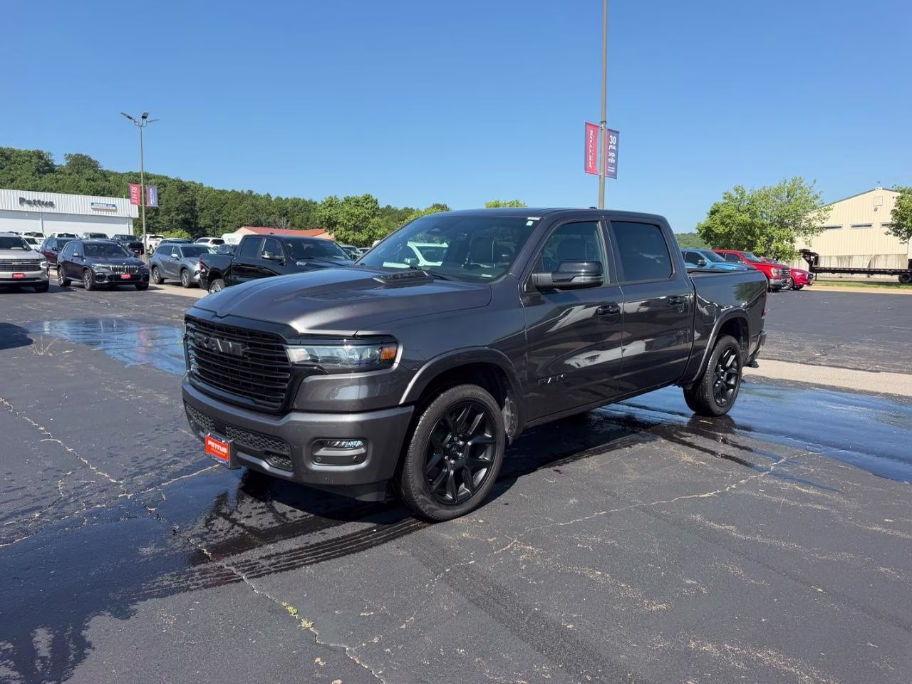 2025 Granite Crystal Metallic Clearcoat Ram 1500 Laramie 4X4 Truck