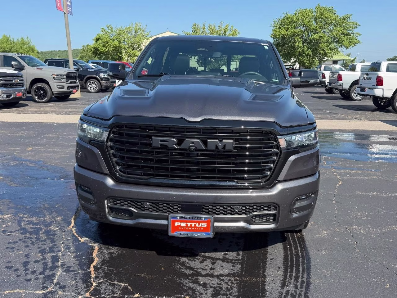 2025 Granite Crystal Metallic Clearcoat Ram 1500 Laramie 4X4 Truck