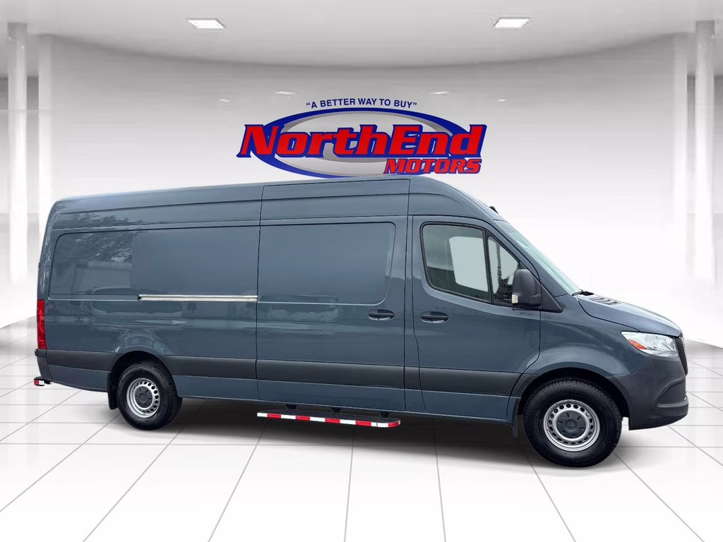 2021 Blue Mercedes-Benz Sprinter 2500 Cargo 170 WB RWD Van