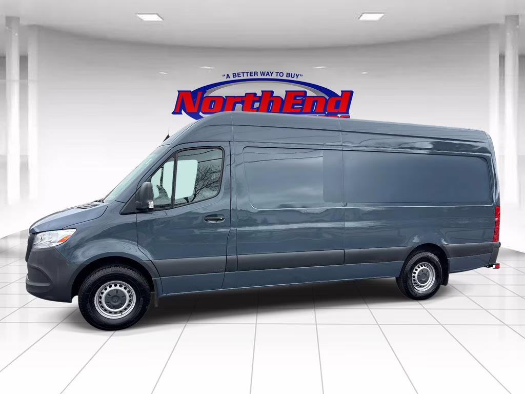 2021 Blue Mercedes-Benz Sprinter 2500 Cargo 170 WB RWD Van