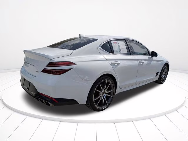 2023 Alta White Genesis G70 2.0T AWD Sedan