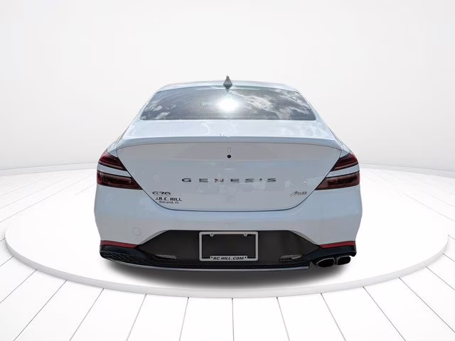 2023 Alta White Genesis G70 2.0T AWD Sedan
