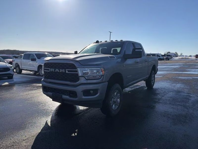 2024 Billet Silver Metallic Clearcoat Ram 2500 Big Horn 4X4 Truck