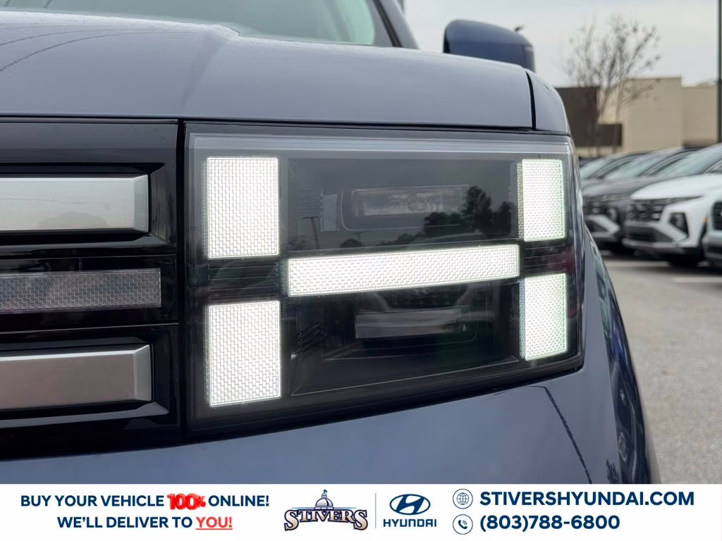 2026 Atlantis Blue Hyundai Santa Fe Hybrid SEL FWD SUV