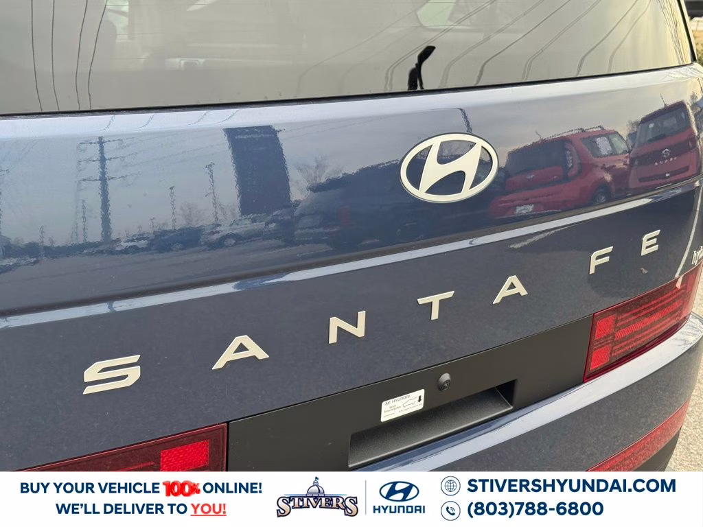 2026 Atlantis Blue Hyundai Santa Fe Hybrid SEL FWD SUV