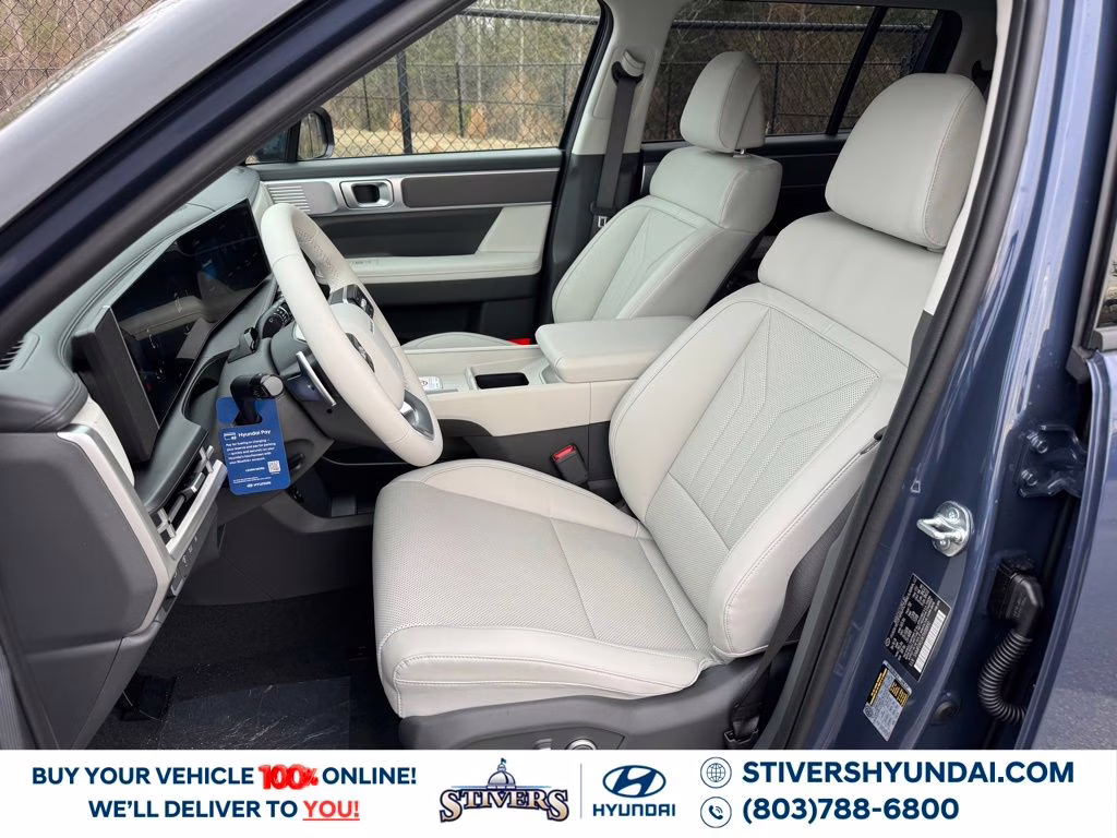 2026 Atlantis Blue Hyundai Santa Fe Hybrid SEL FWD SUV