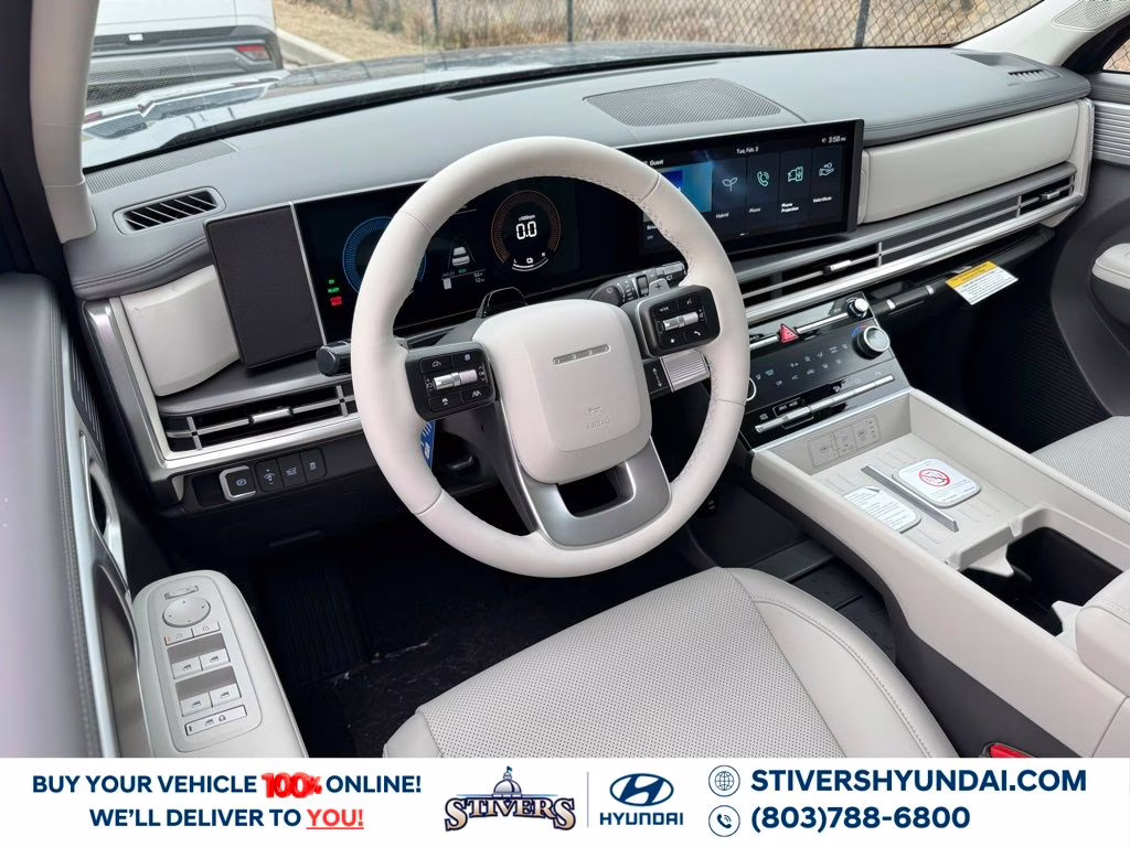 2026 Atlantis Blue Hyundai Santa Fe Hybrid SEL FWD SUV